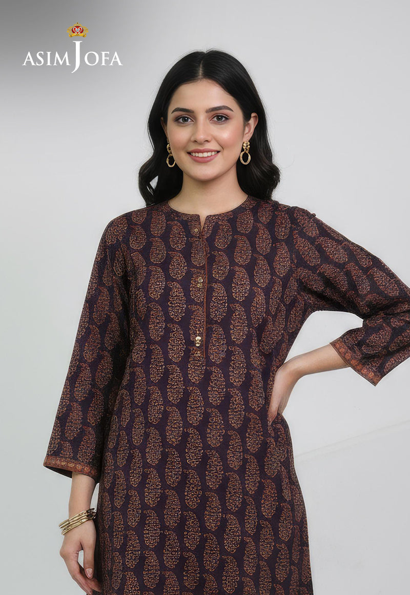 AJDSAI-632 PRINTED LAWN STITCHED 2 PCS