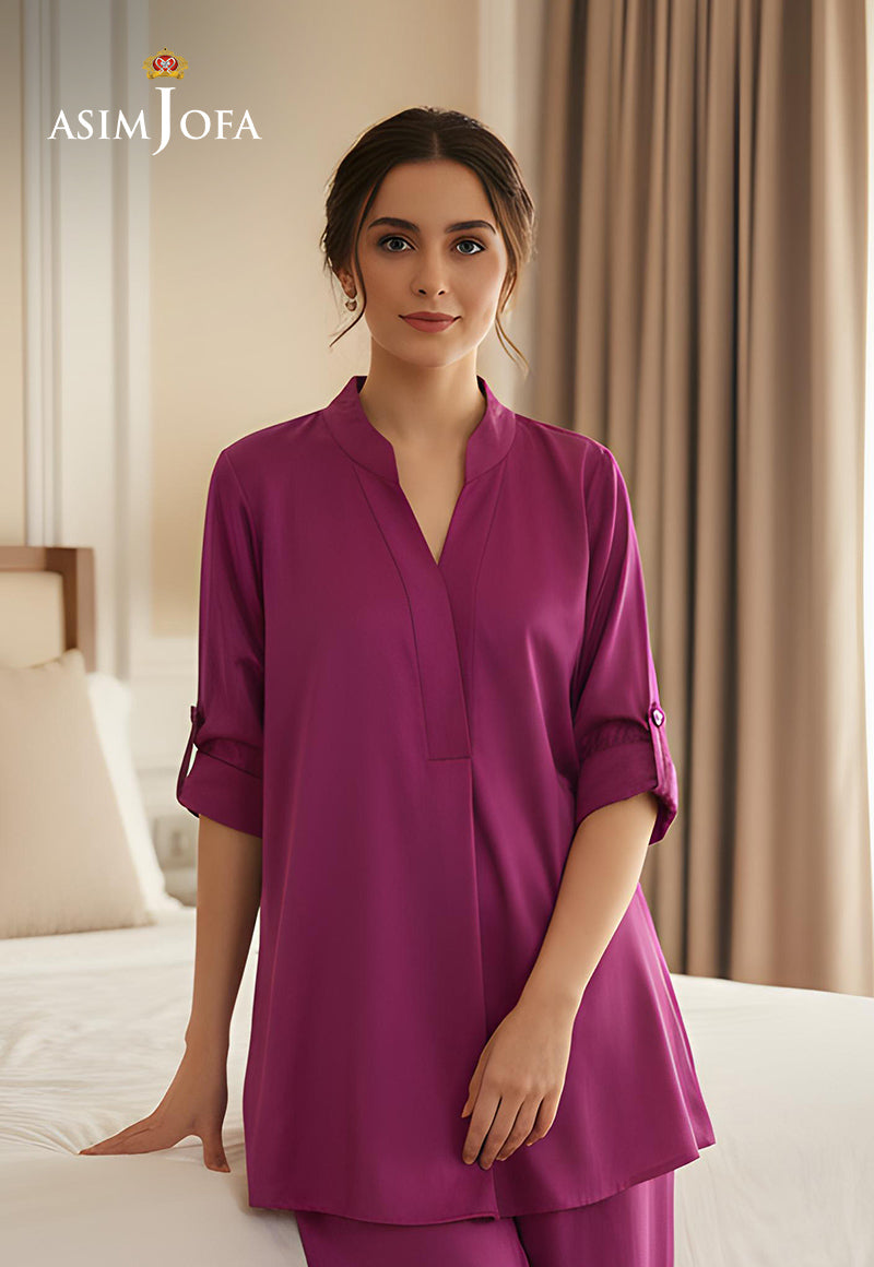AJDSAI-641 SATIN SILK STITCHED 2 PCS