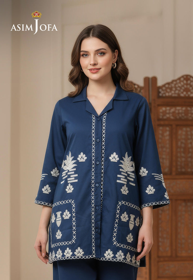 AJDSAI-673 PRINTED LAWN STITCHED 2 PCS