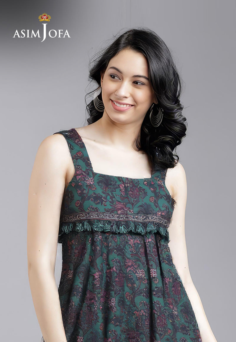 AJDSAI-96 PRINTED LAWN STITCHED 1 PC