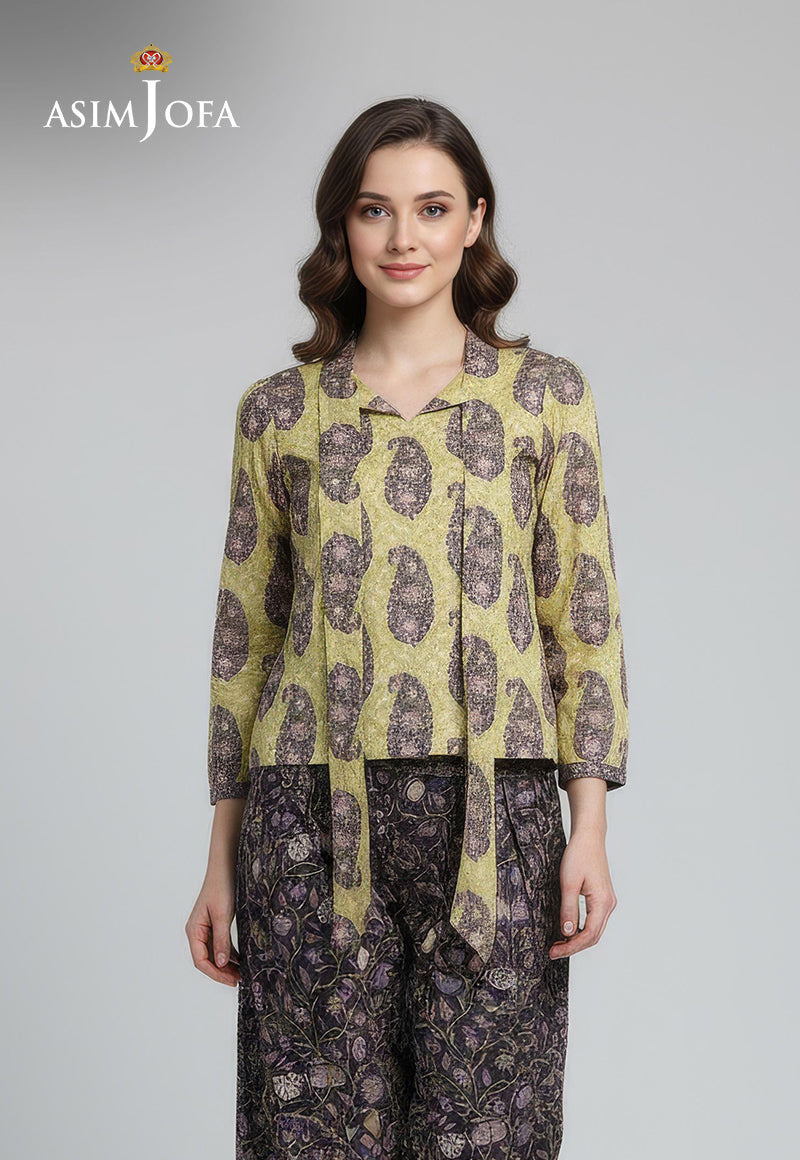 AJDSAI-99 PRINTED LAWN STITCHED 2 PCS