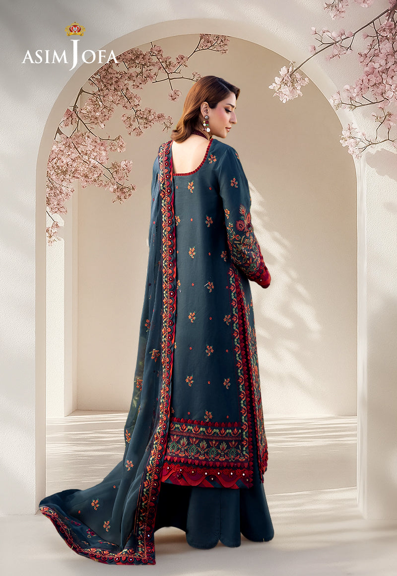 AJELL-04 EMBROIDERED LAWN 3 PCS