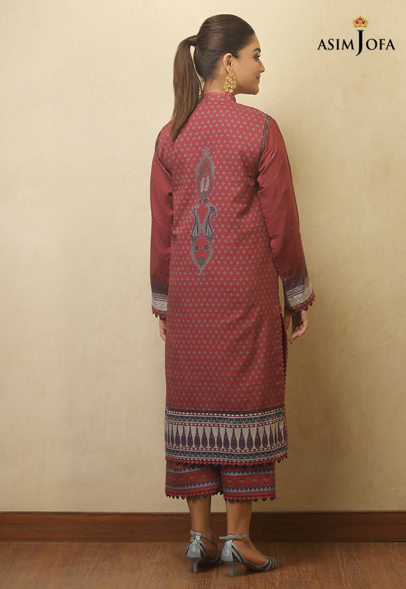 AJJDD-20 PRINTED CAMBRIC STITCHED 2 PCS