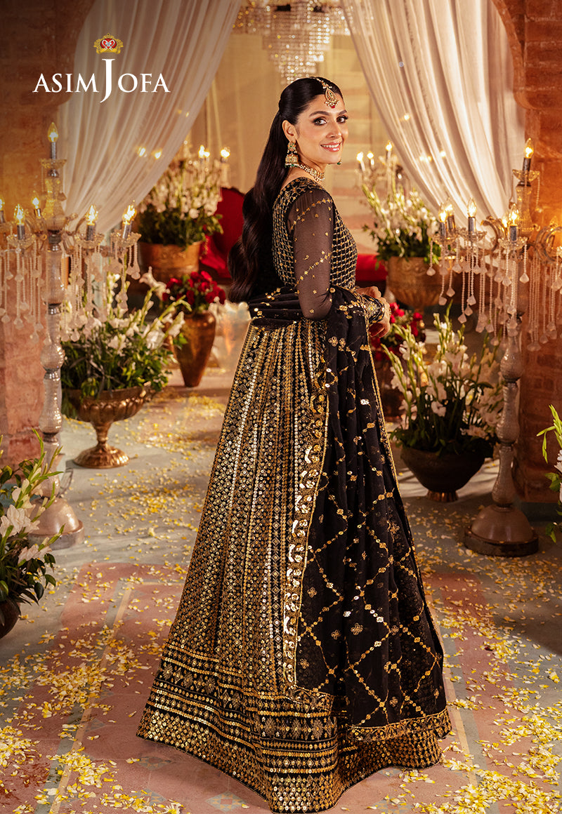 AJJJB-03 EMBROIDERED CHIFFON STITCHED 3 PCS