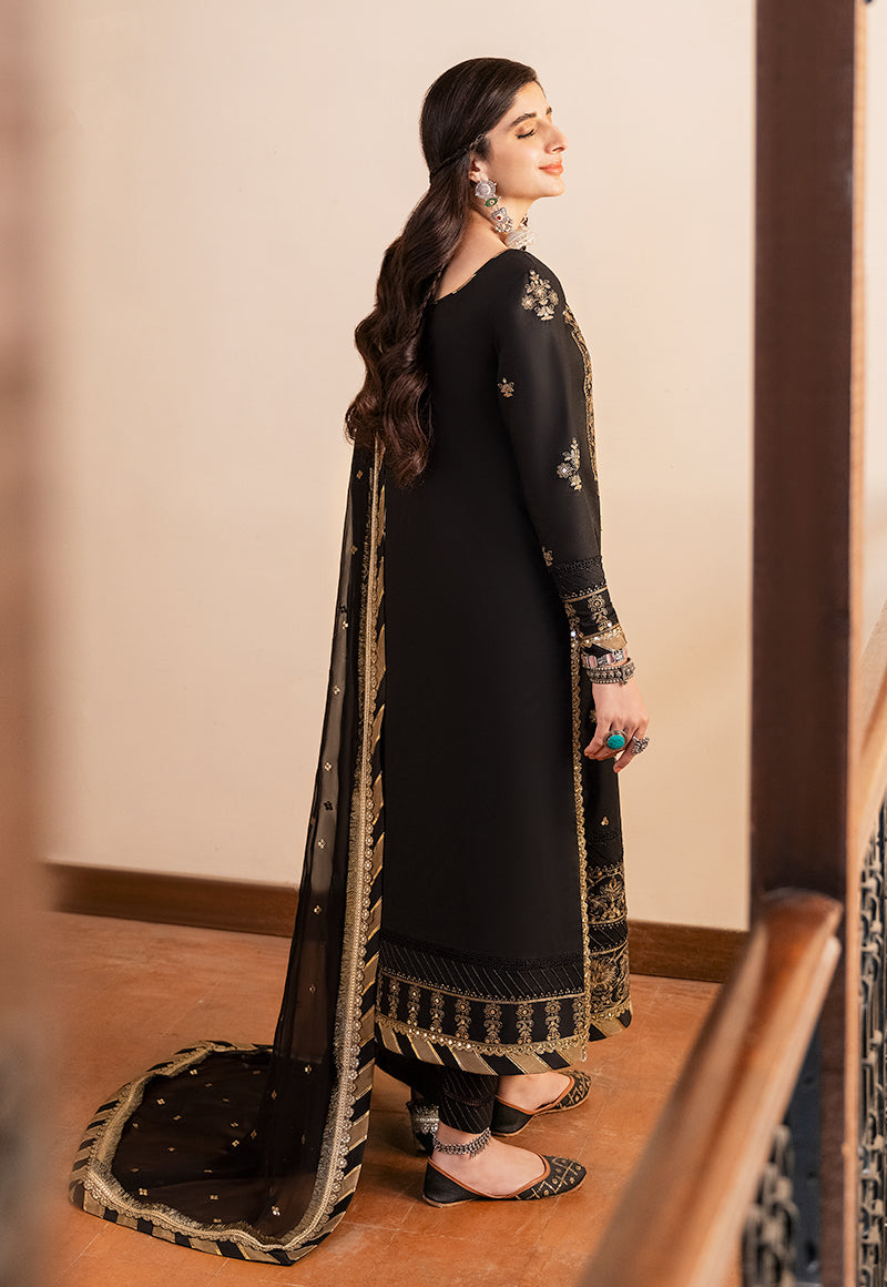 AJKMD-16 EMBROIDERED POLY COTTON STITCHED 3 PCS
