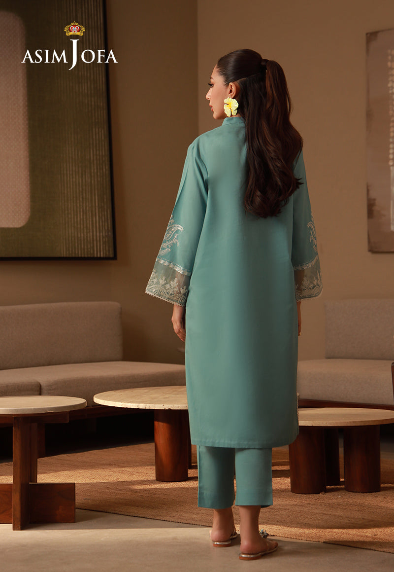 AJPB-164 EMBROIDERED CAMBRIC STITCHED 2 PCS