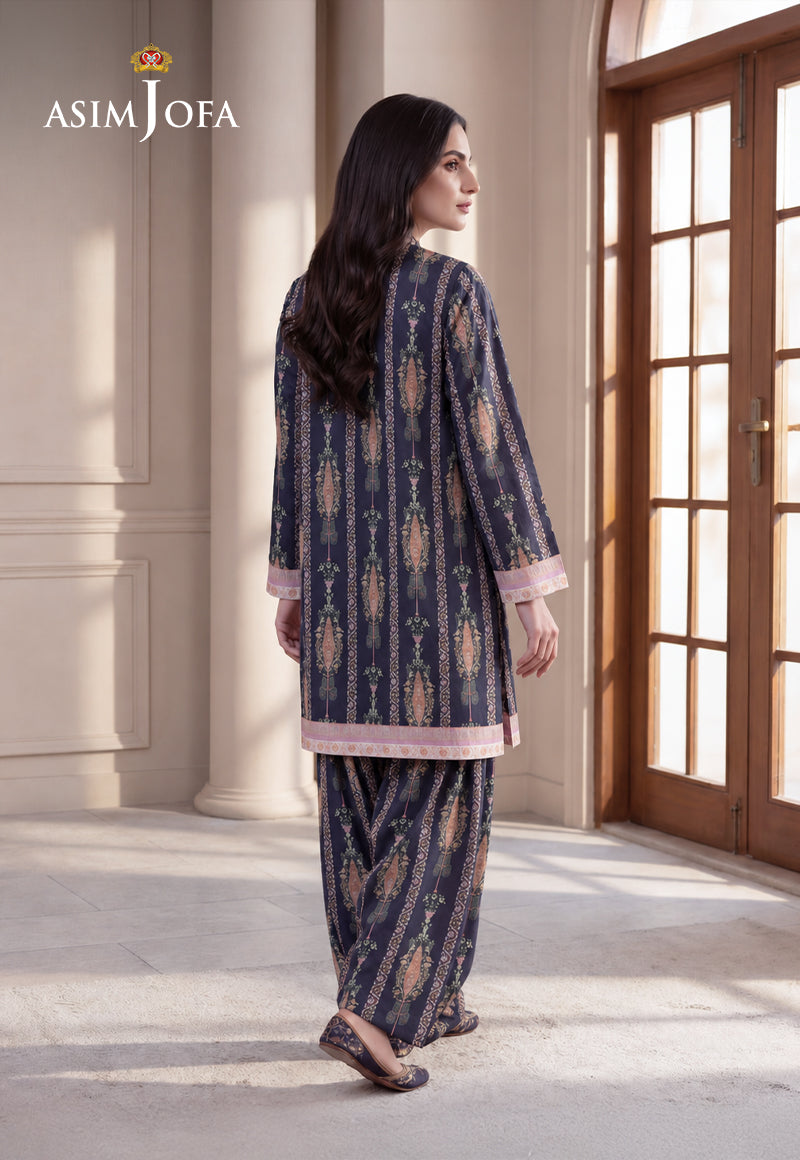 AJPB-207 Printed Lawn Stitched 2 pcs