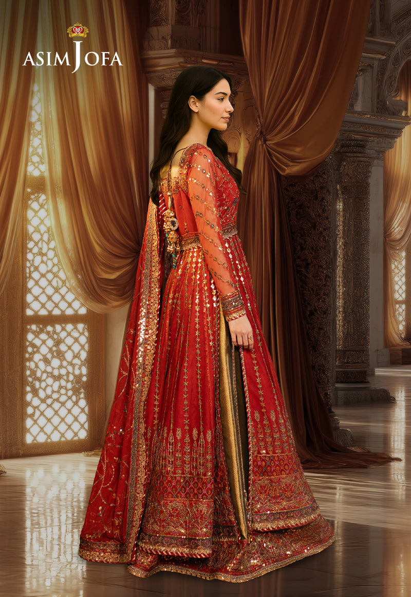 AJPFD-32 EMBROIDERED NET STITCHED 2 PCS