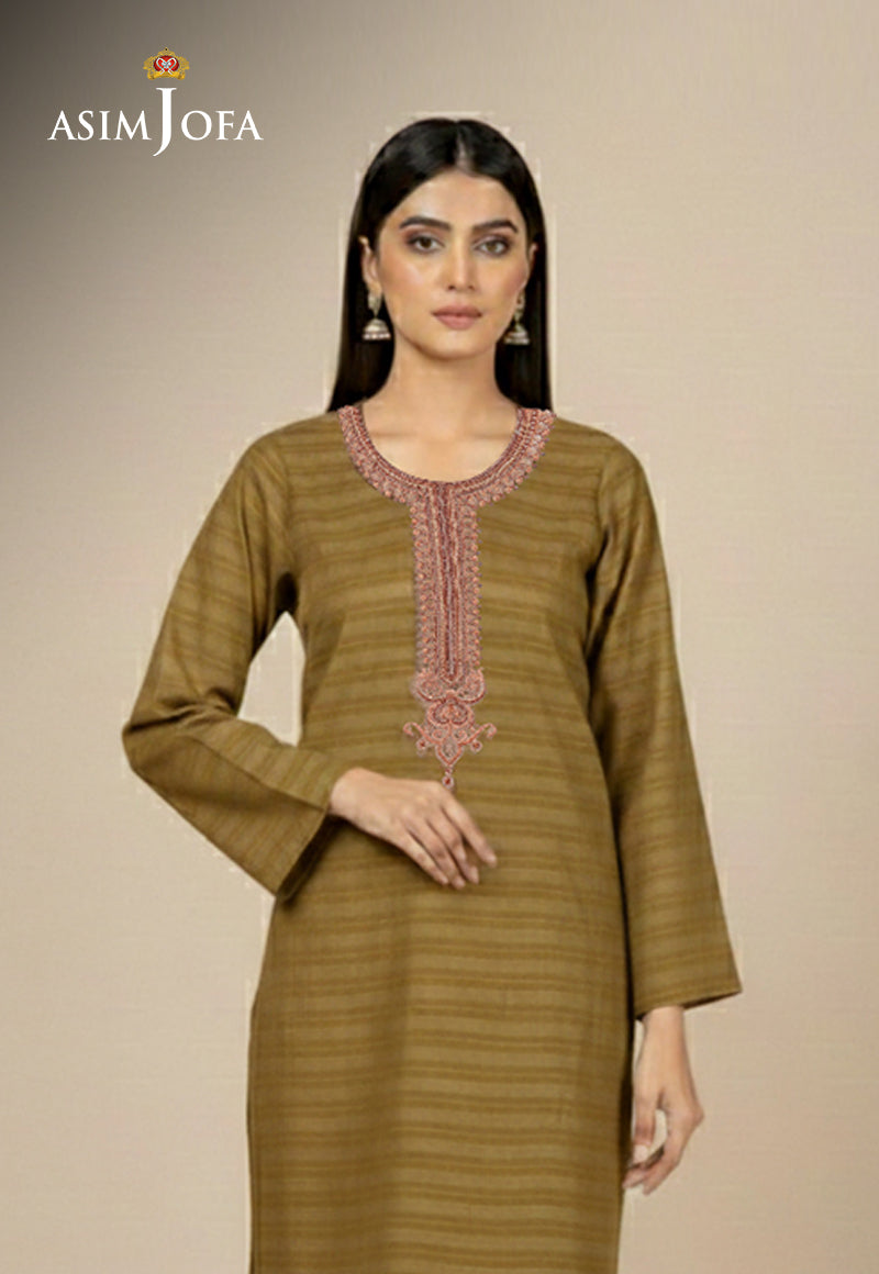 AJSO-313 Unstitched 2 Pcs Shirt Trouser