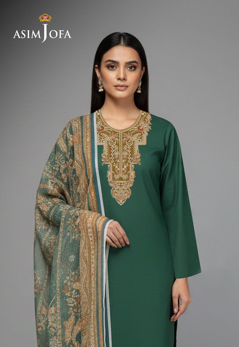 AJSO-341 Unstitched 2 Pcs Shirt Dupatta