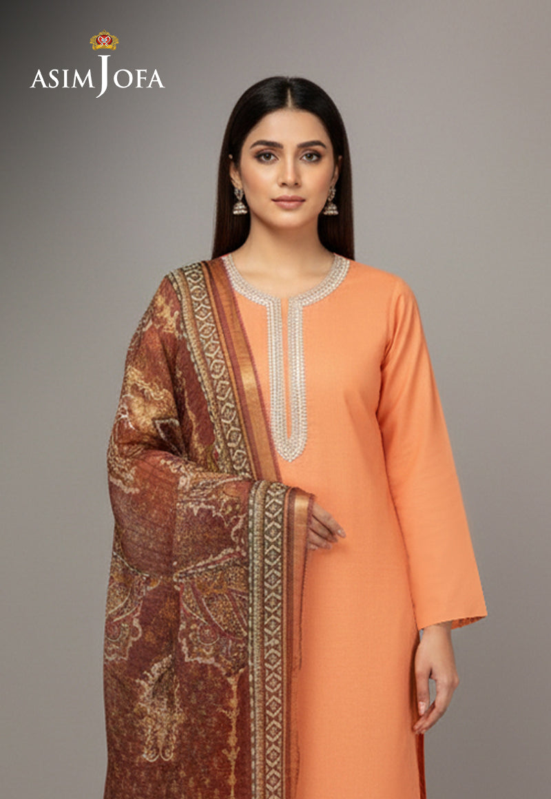 AJSO-351 Unstitched 2 Pcs Shirt Dupatta
