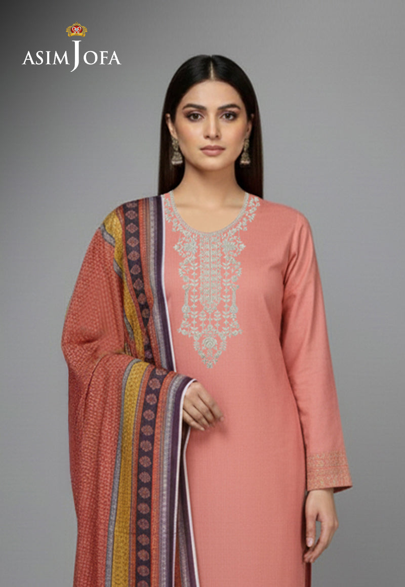 AJSO-353 Unstitched 2 Pcs Shirt Dupatta