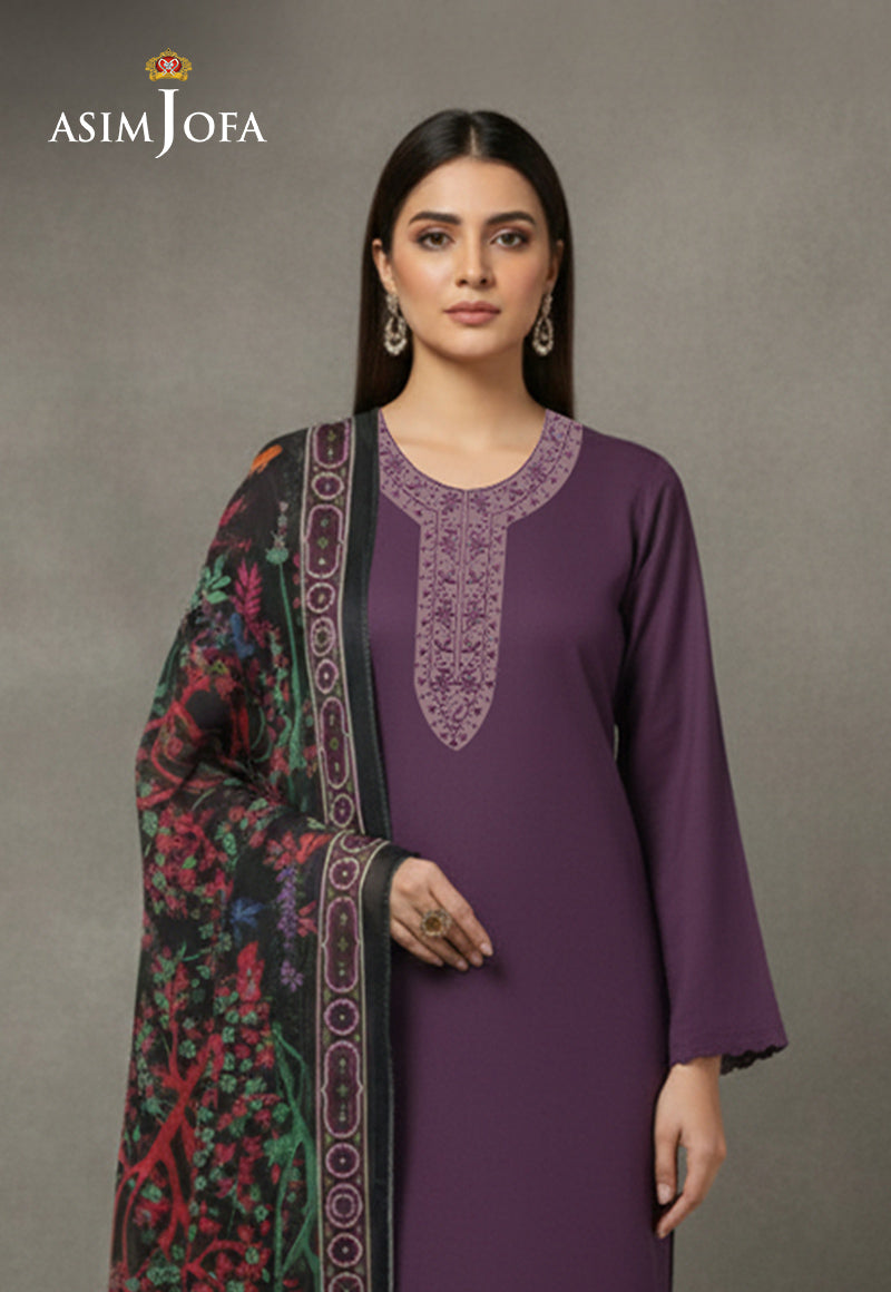 AJSO-387 Unstitched 2 Pcs Shirt Dupatta