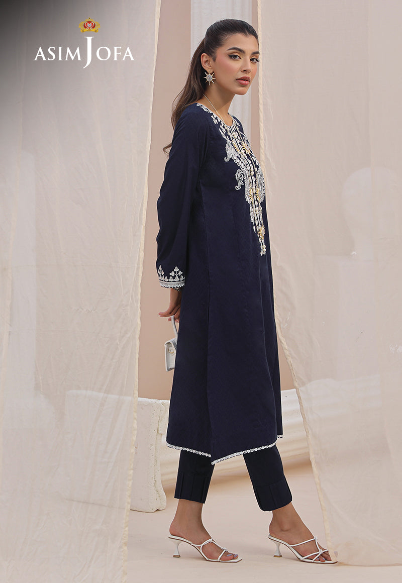 AJWS-04 (1-PC) EMBROIDERED SELF JACQUARD 1 PC