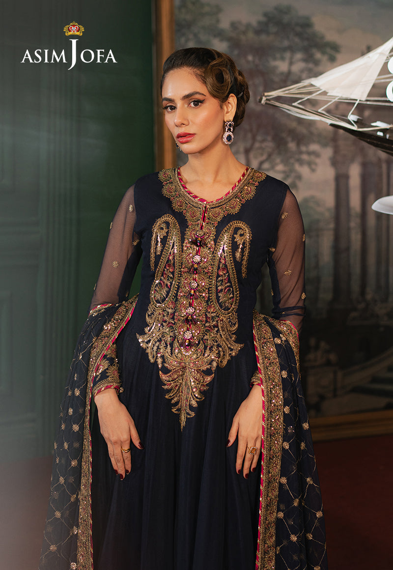 AJPF-03 EMBROIDERED NET 3 PCS