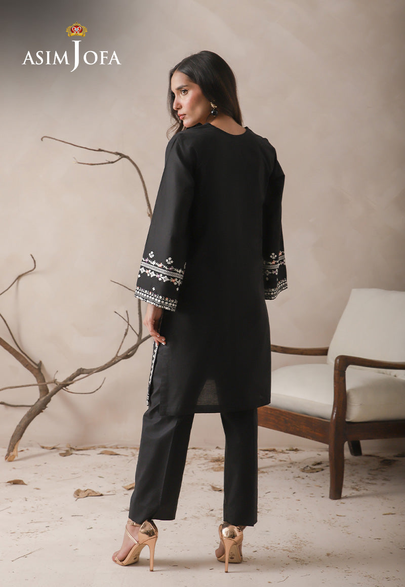 AJLPJ-01 EMBROIDERED CAMBRIC STITCHED 2PC