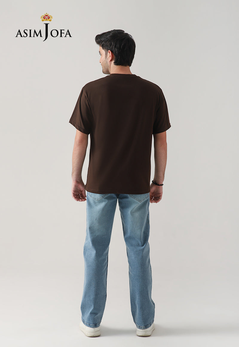 AJMTE-05 EMBROIDERED T-SHIRT 1 PC