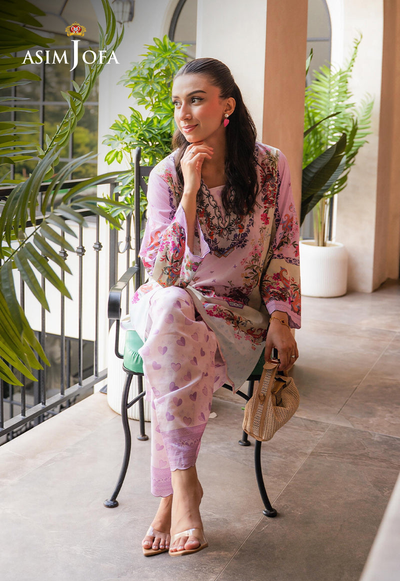 AJPB-310 Printed Lawn Stitched 2pcs