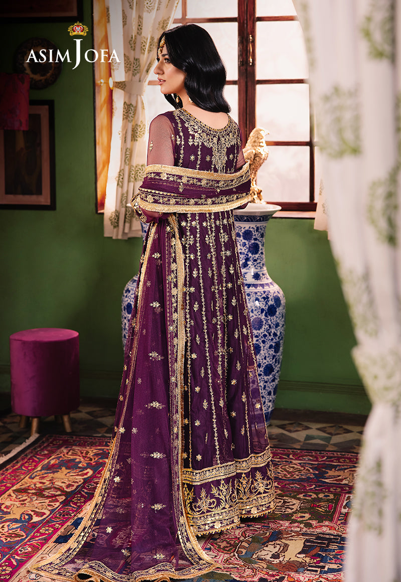 AJLP-03 EMBROIDERED POLY NET 3PCS