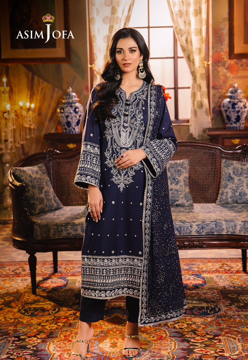 AJLP-10 EMBROIDERED TWISTED LAWN 3PCS AJLP-10 EMBROIDERED TWISTED LAWN 3PCS