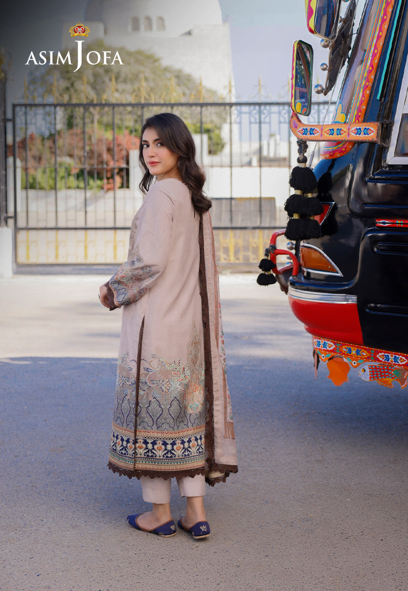 AJPLD-16 PRINTED ARABIC LAWN 3 PCS