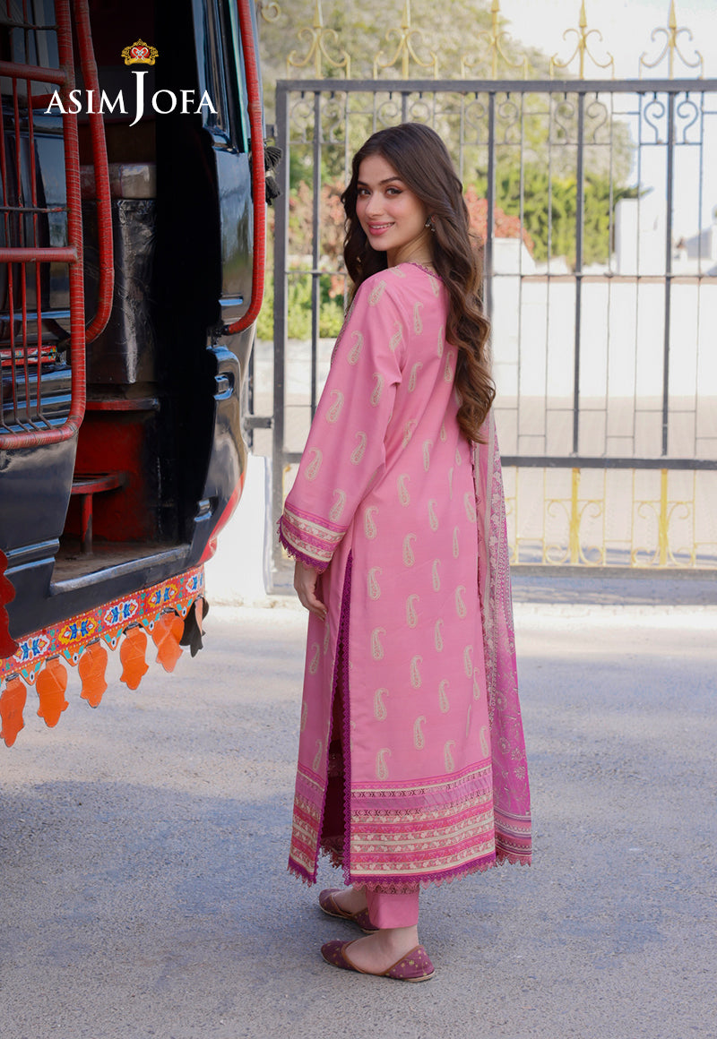 AJPLD-13 PRINTED ARABIC LAWN 3 PCS