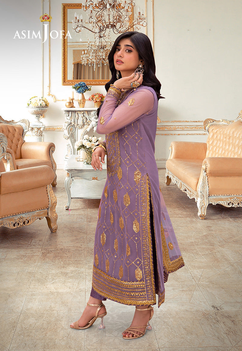 AJEMD-02 EMBROIDERED NET 3 PCS