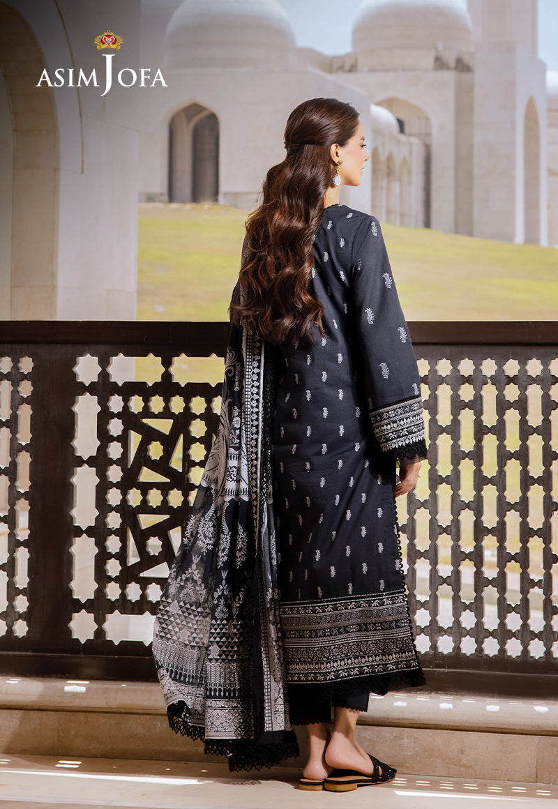 AJCMD-4 PRINTED LAWN 3 PCS
