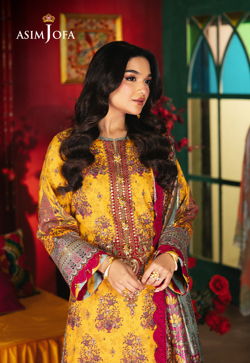 AJRA-16 EMBROIDERED JACQUARD 3 PCS