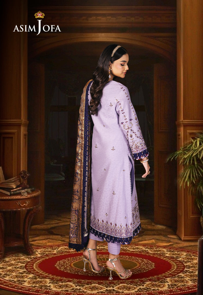 AJRA-19 EMBROIDERED JACQUARD 3 PCS