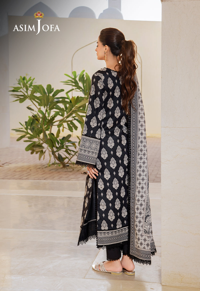 AJCMD-06-XS PRINTED LAWN 3 PCS