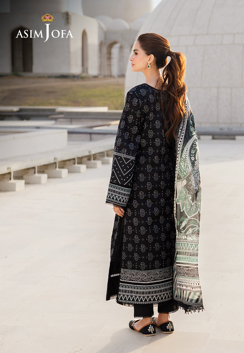AJCMD-01-XS PRINTED LAWN 3 PCS