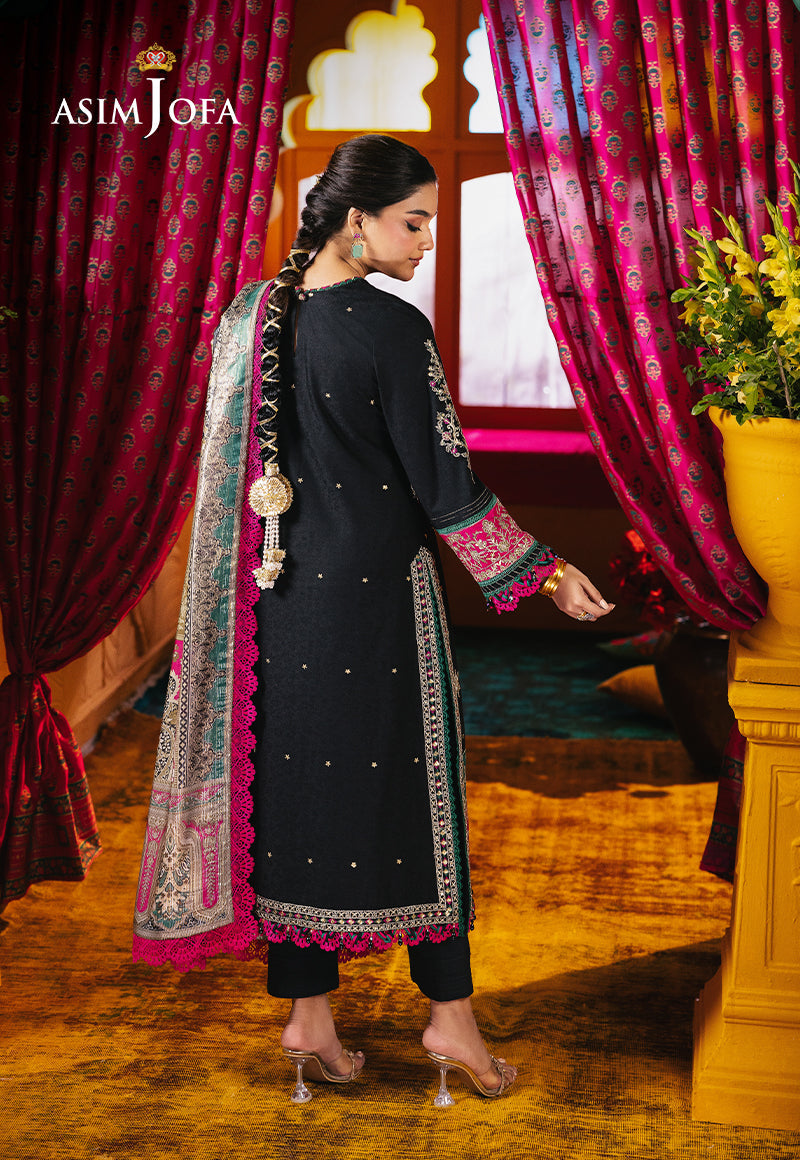 AJRAD-20 EMBROIDERED STITCHED 3 PCS
