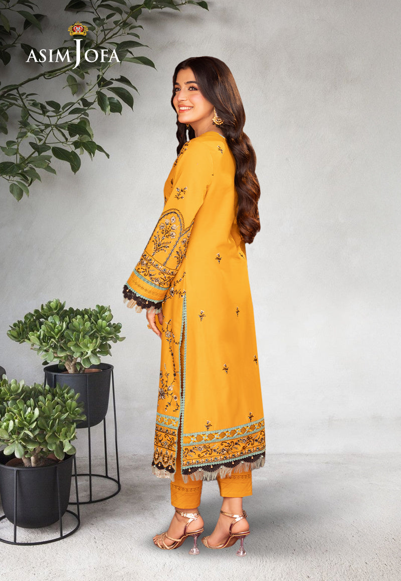AJRA-07 EMBROIDERED LAWN 3 PCS