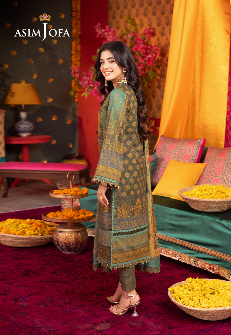 AJRAD-06-XS EMBROIDERED LAWN 3 PCS