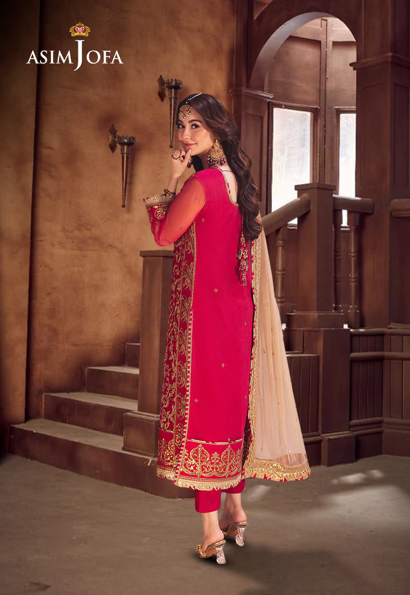 AJKK-14 EMBROIDERED NET 3 PCS