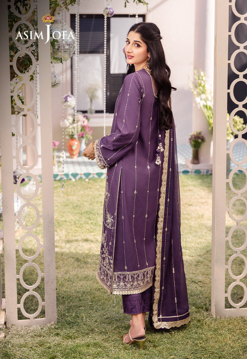AJCFD-29 EMBROIDERED JUMBO SILK 3 PCS