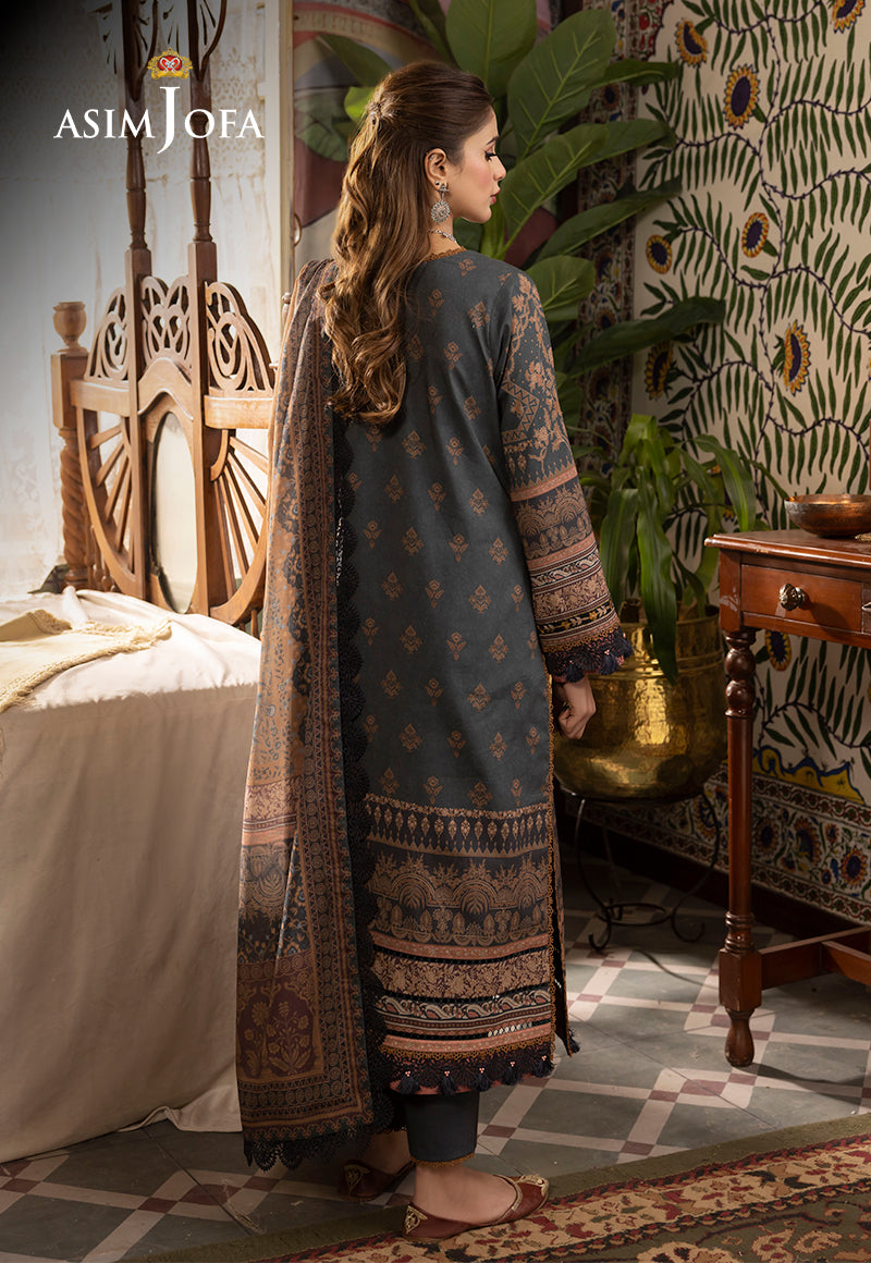 AJNRP-05 STITCHED EMBROIDERED CAMBRIC STITCHED 3 PCS