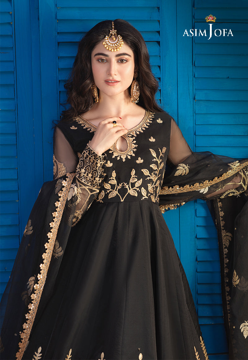 Asim jofa 2025 black dress