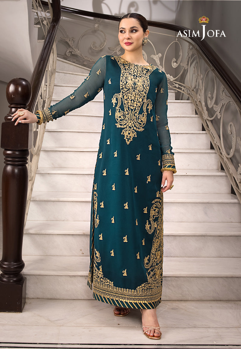 AJZS-19 EMBROIDERED GEORGETTE CHIFFON 1 PC AJZS-19 EMBROIDERED GEORGETTE CHIFFON 1 PC