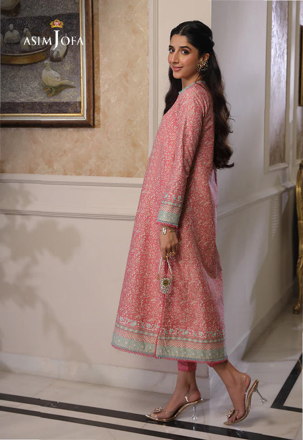 Ajso-63 Unstitched Shirt 1 Pc Shirt