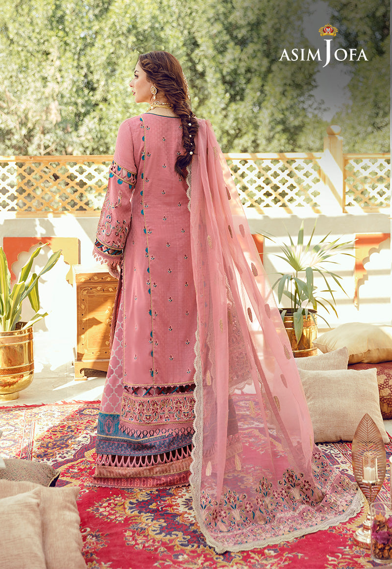 AJRL-04 EMBROIDERED SELF JACQUARD LAWN