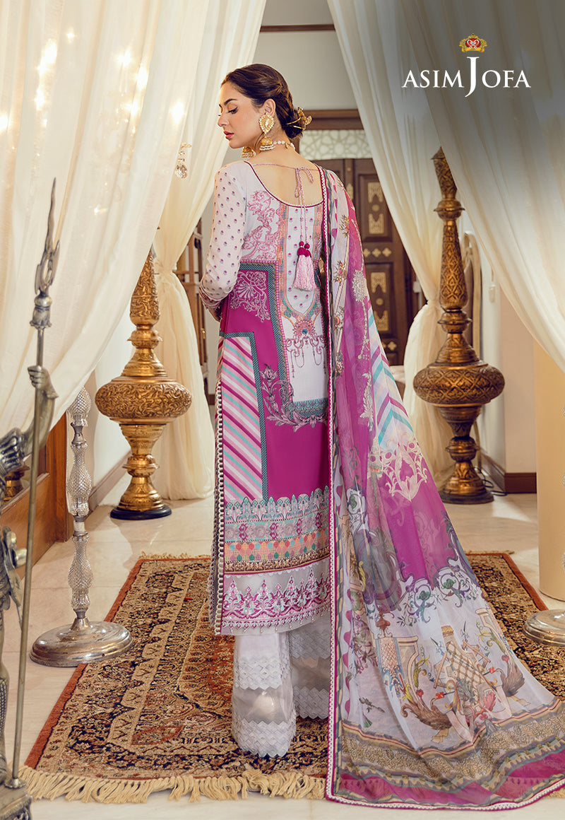 AJRL-14 EMBROIDERED LAWN 3 PCS