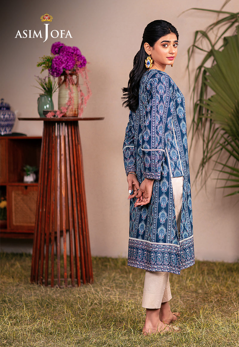 AJODD-01 EMBROIDERED COTTON SILK 1 PC