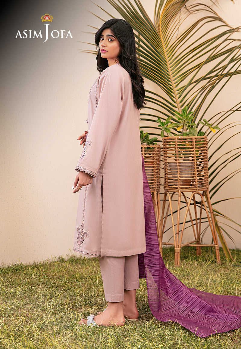 AJODD-29-XS EMBROIDERED CAMBRIC 3 PCS