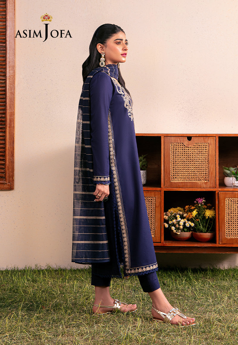 AJODD-33-XS EMBROIDERED CAMBRIC 3 PCS