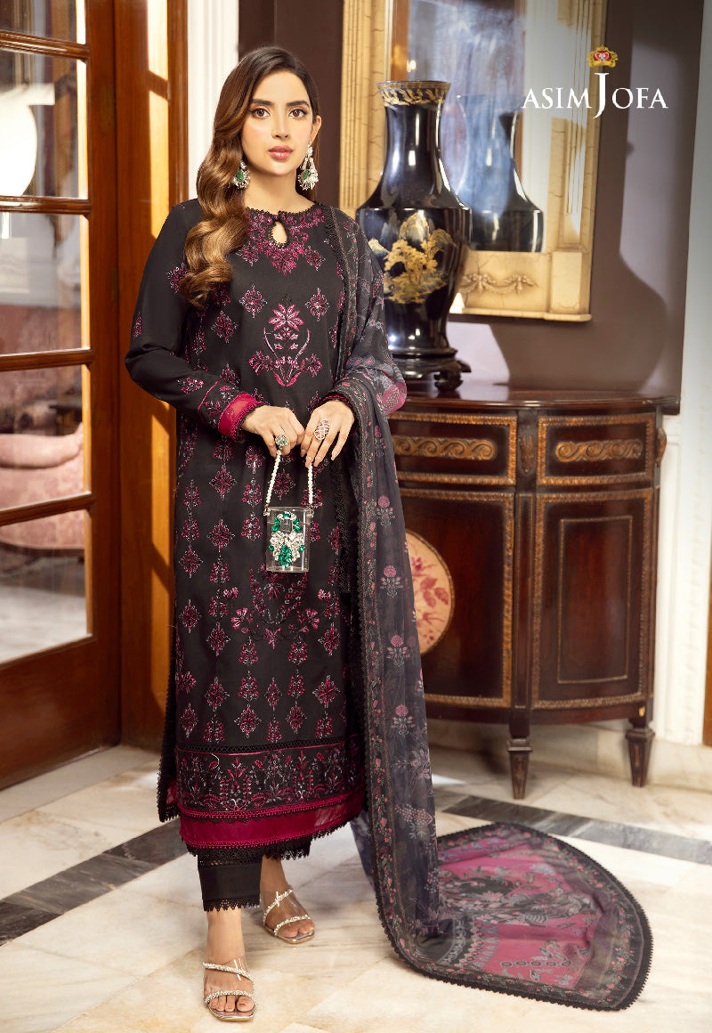 Asim jofa black store dress