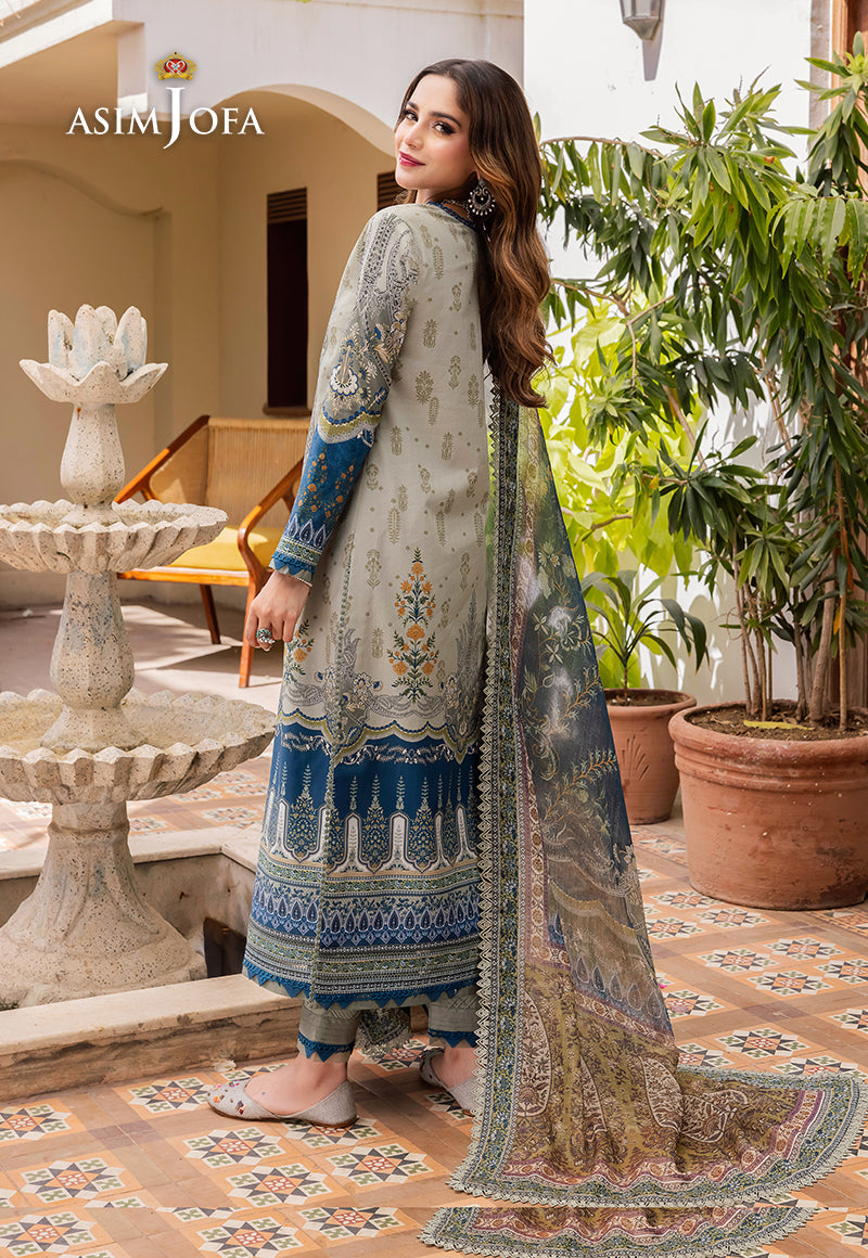 AJRW-04 DESIGNERS STITCHED EMBROIDERED PREMIUM WINTER COTTON 3 PCS