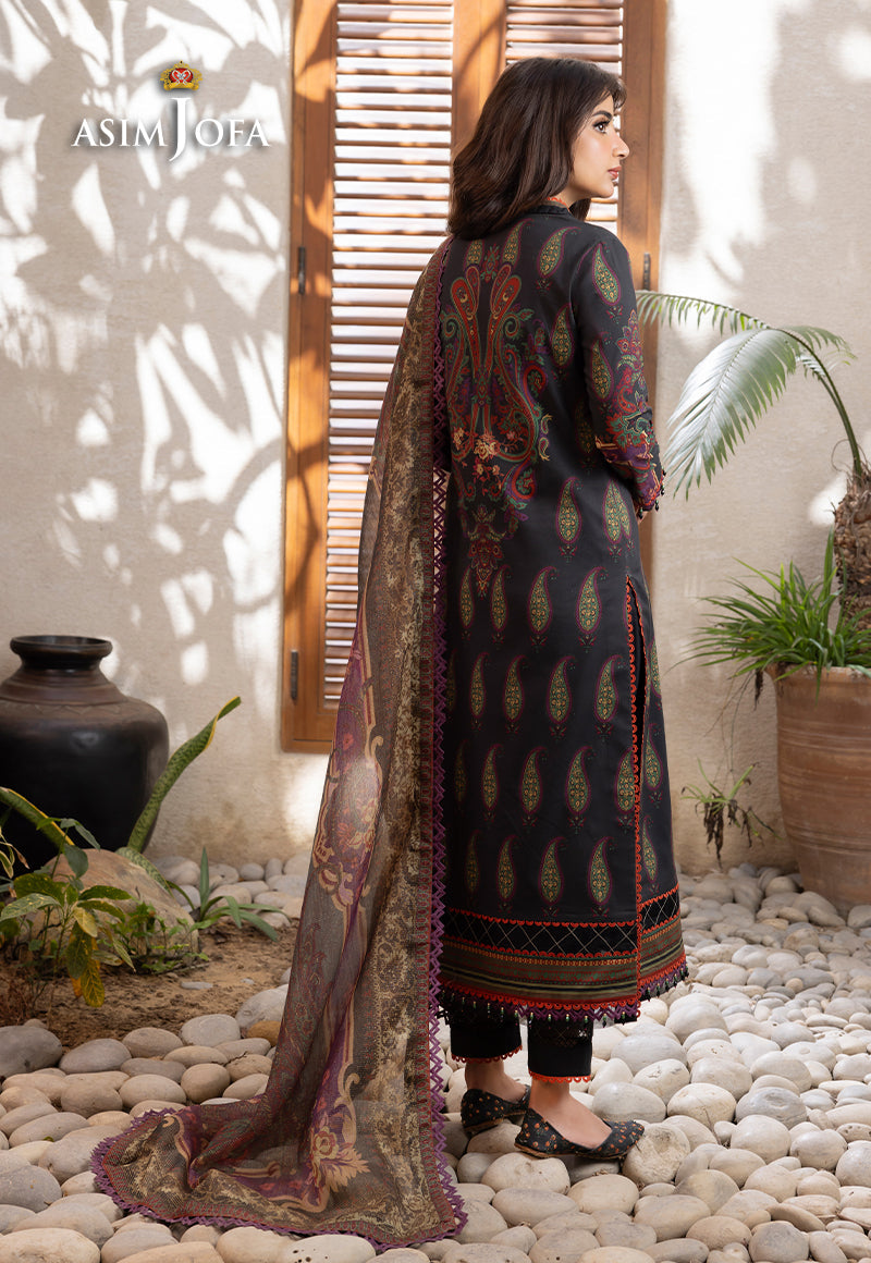 AJRW-27 DESIGNERS STITCHED PREMIUM WINTER COTTON 3 PCS