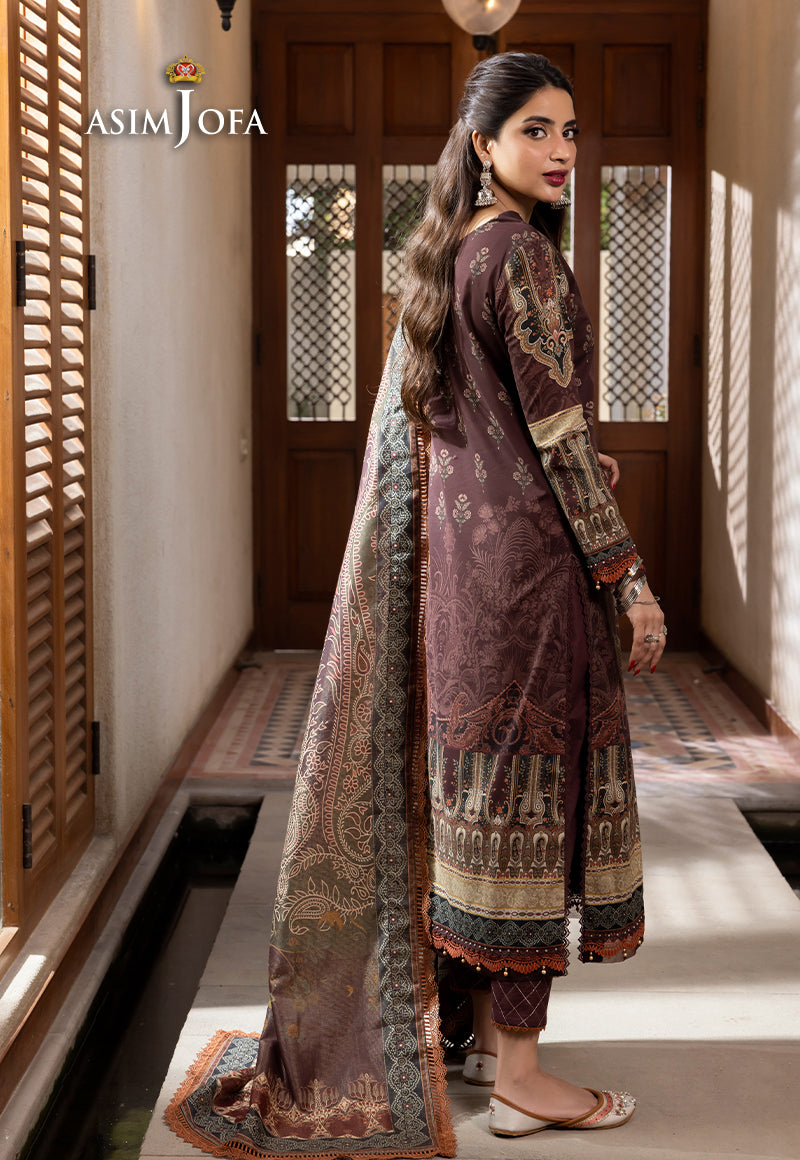 AJRW-19 DESIGNERS STITCHED PREMIUM WINTER COTTON 3 PCS